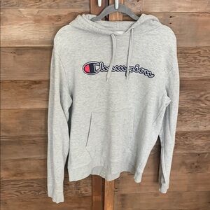 Champion Gray Men's Sweat Shirt Medium